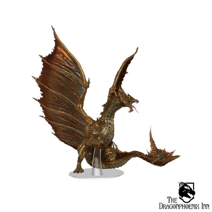 Dungeons & Dragons Icons of the Realms: Adult Brass Dragon Premium ...