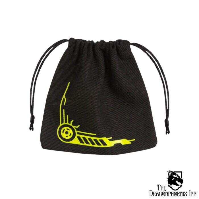 Galactic Black & Υellow Dice Bag