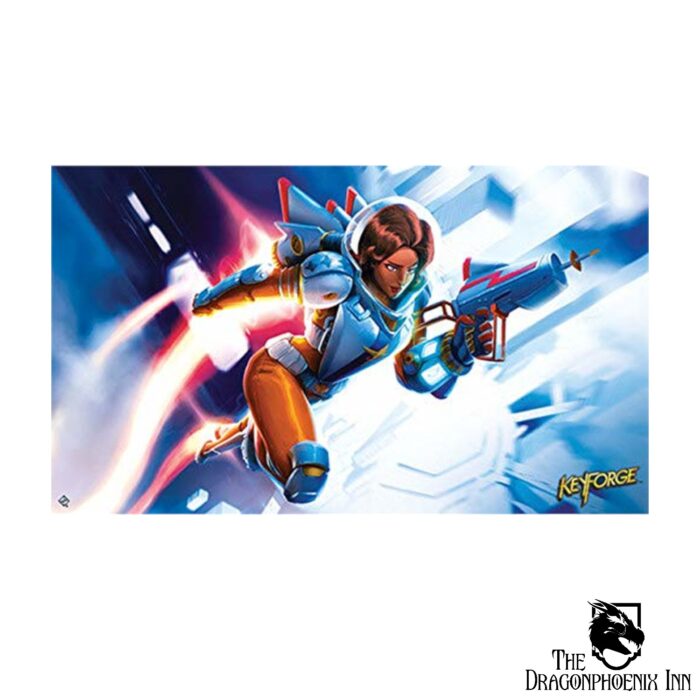 KeyForge: Tactical Officer Moon Playmat