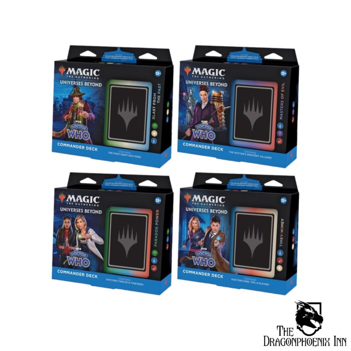 Magic the Gathering - Doctor Who: Commander Deck Display(4 Decks)