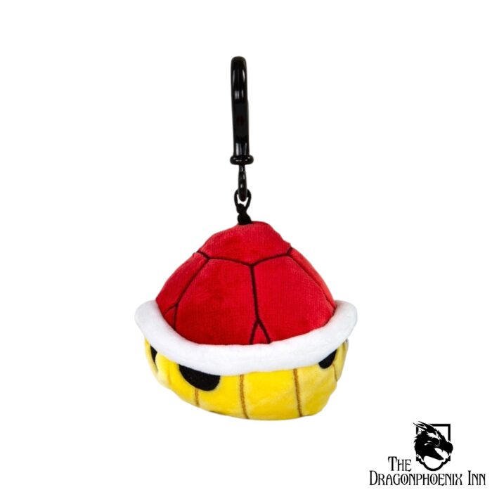 Mario Kart Mocchi-Mocchi Clip On Plush Hanger Red Shell 10 cm