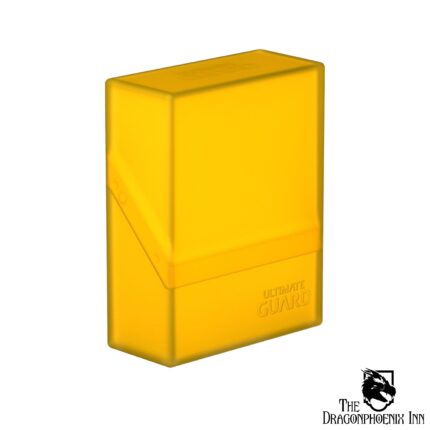 Ultimate Guard Boulder Deck Case 40+ Standard Size Amber