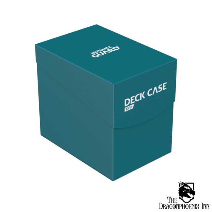 Ultimate-Guard-Deck-Case-133-Standard-Size-Petrol-Blue-Closed