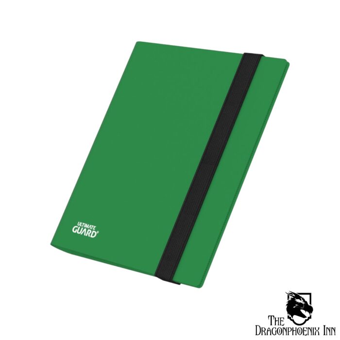 Ultimate-Guard-Flexxfolio-160-8-Pocket-Green-Front