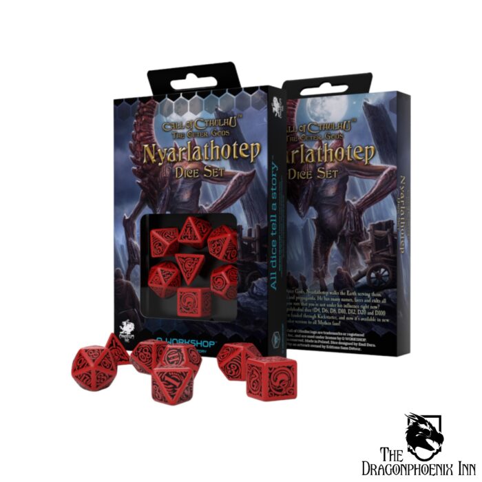 Call of Cthulhu The Outer Gods Nyarlathotep Dice Set (7)