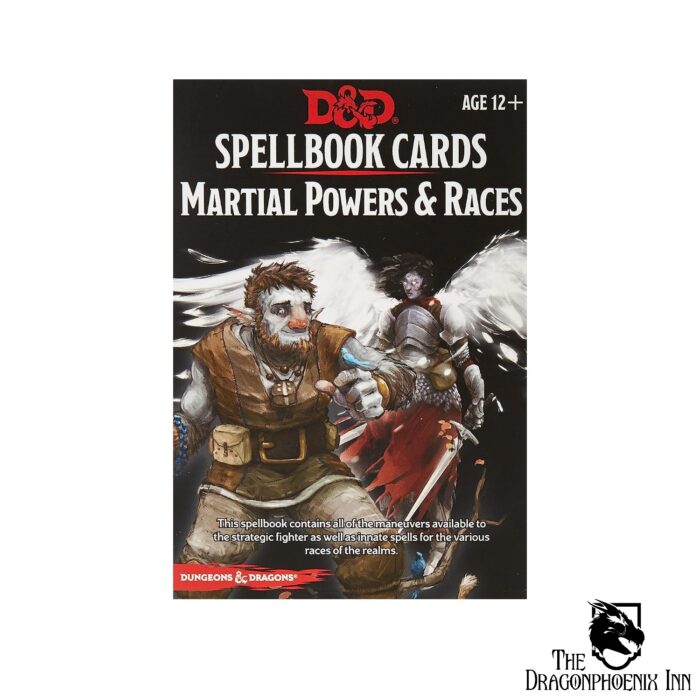 Dungeons & Dragons Spellbook Cards - Martial Powers & Races