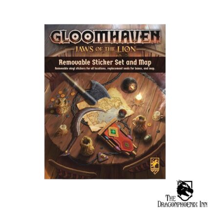Gloomhaven: Jaws of the Lions - Map & Removable Sticker Set