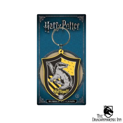 Harry Potter Rubber Keychain Hufflepuff