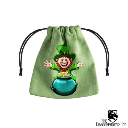 Lucky Green Dice Bag: Pot of Gold