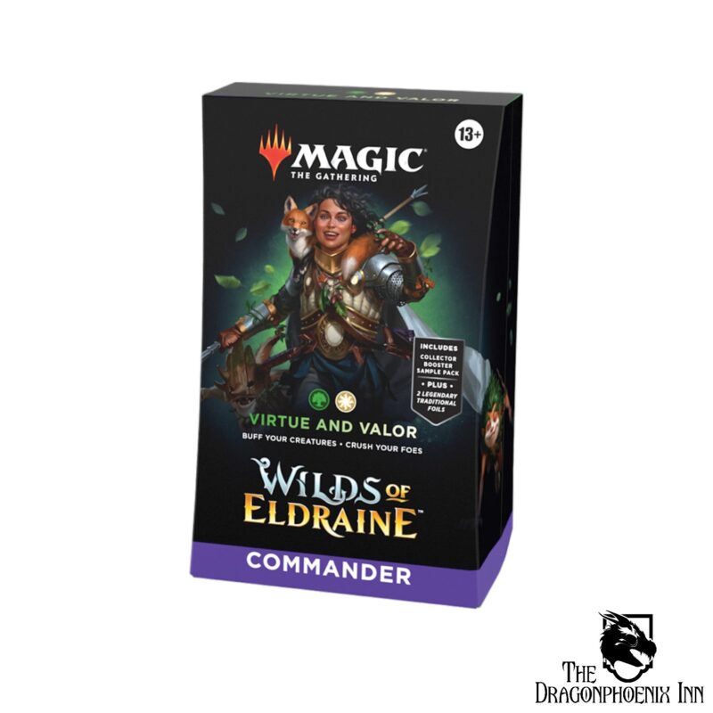 Magic the Gathering - Wilds of Eldraine Commander Virtue and Valor