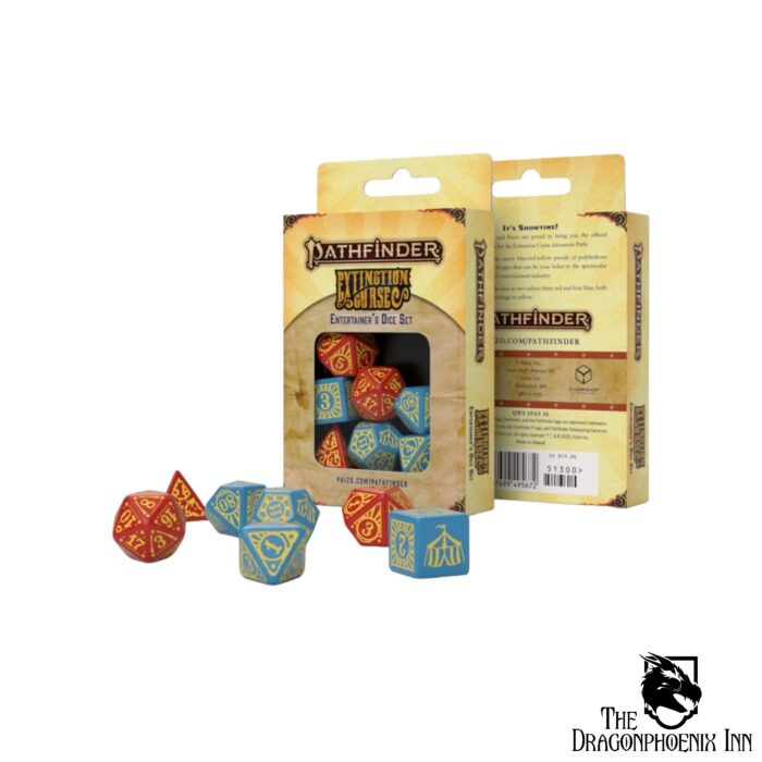 Pathfinder Extinction Curse Entertainer's Dice Set (7)