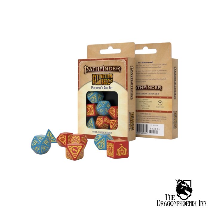 Pathfinder Extinction Curse Performer's Dice Set (7)