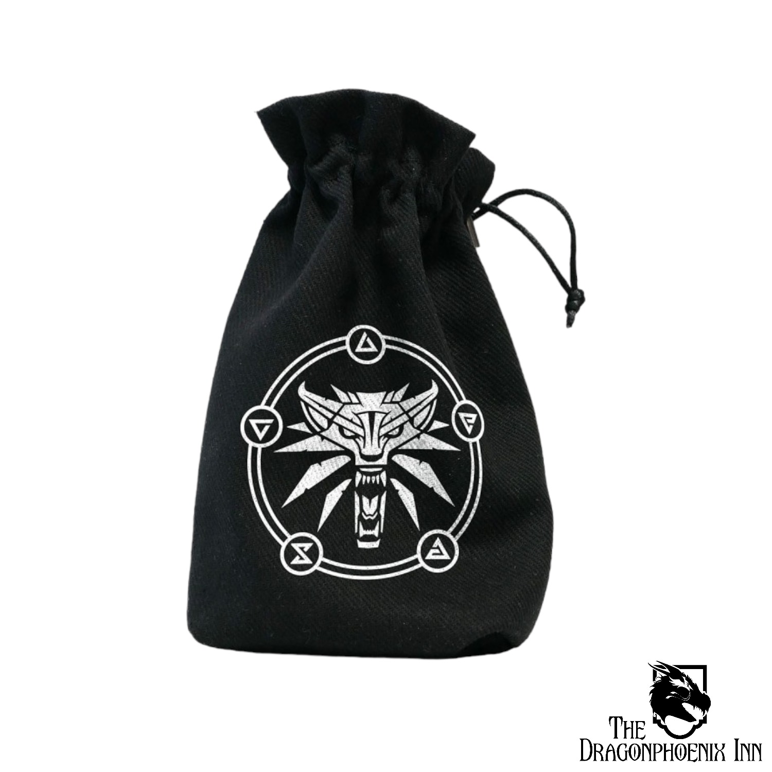 The Witcher Dice Pouch. Geralt - School of the Wolf The Witcher Dice Pouch. Geralt - School of the Wolf