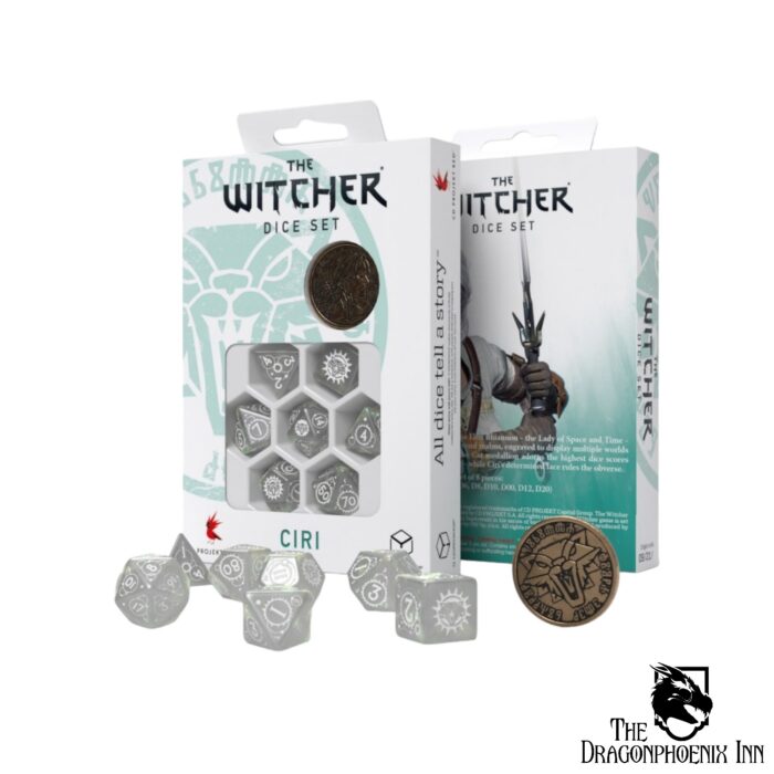 The Witcher Dice Set. Ciri - The Lady of Space and Time