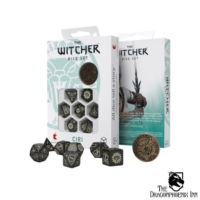 The Witcher Dice Set. Ciri - The Zireael