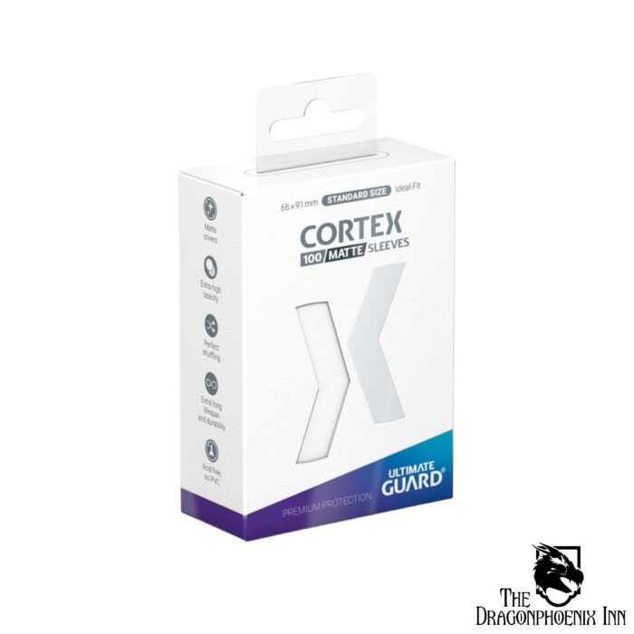 Ultimate Guard Cortex Sleeves Standard Size Matte White (100)