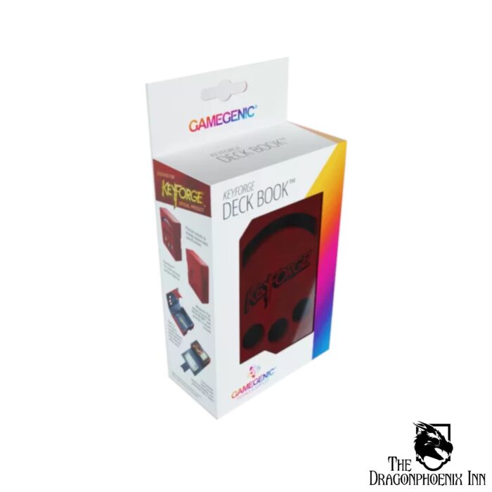 Gamegenic Keyforge Deck Book: Red