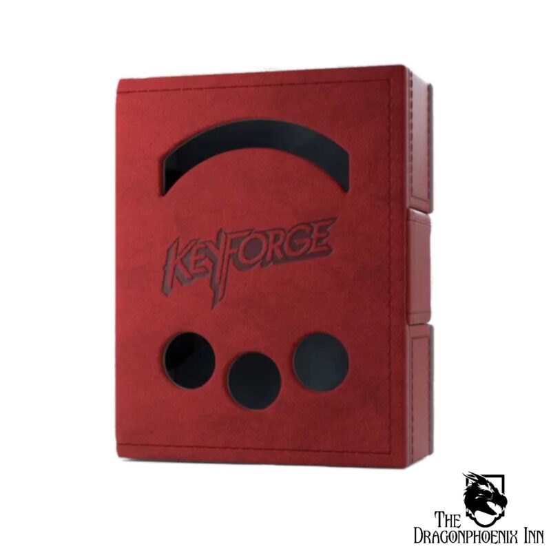 Gamegenic Keyforge Deck Book Red Front