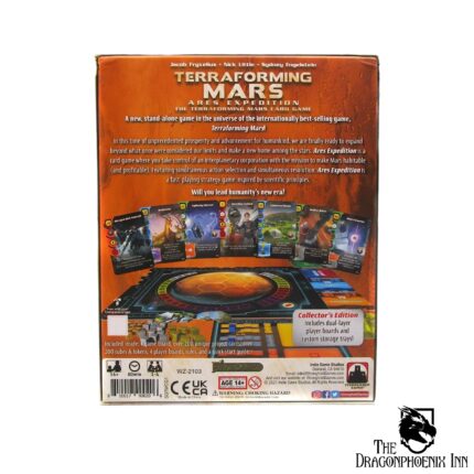 Terraforming Mars Ares Expedition Box Back