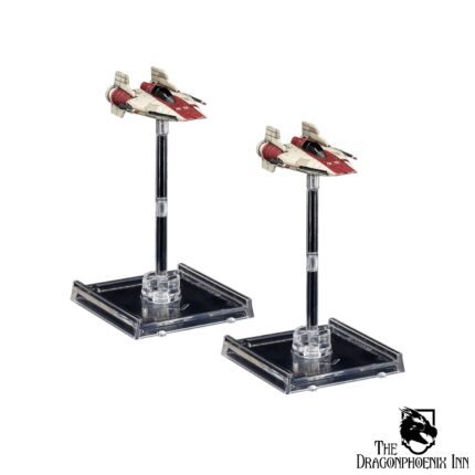 Star Wars X Wing 2nd Ed Rebel Alliance Squadron Starter Pack Components
