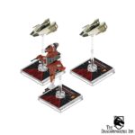 Star Wars X-Wing 2nd Edition Phoenix Cell Squadron Pack Components