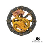 Anne Stokes Plaque Litha Dragon