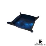 Dice Tray - Blue Nebula 22x22 cm