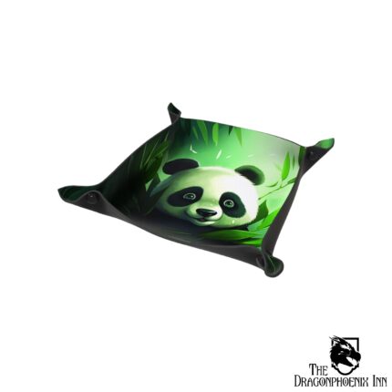 Dice Tray - Forest Panda 22x22 cm