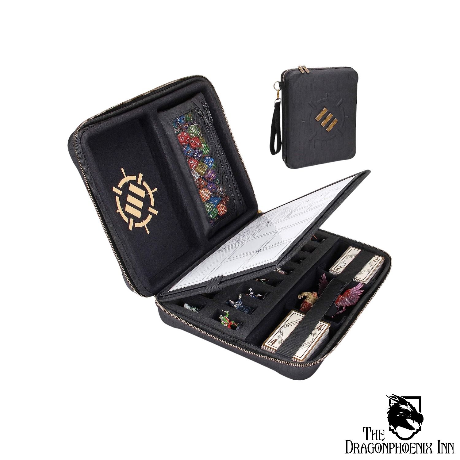 Enhance Tabletop - RPG Organizer Case (Black)