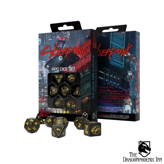 Cyberpunk Red Dice Set: Wet Work