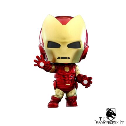 Marvel Comics Cosbaby (S) Mini Figure Iron Man (Classic Armor) 10 cm