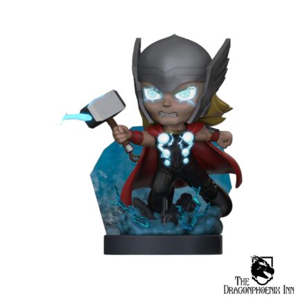 Marvel Superama Mini Diorama Thor God Mode (Black Light) Exclusive 10 cm