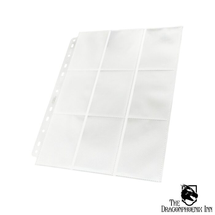 Ultimate Guard 18-Pocket Page Side-Loading White