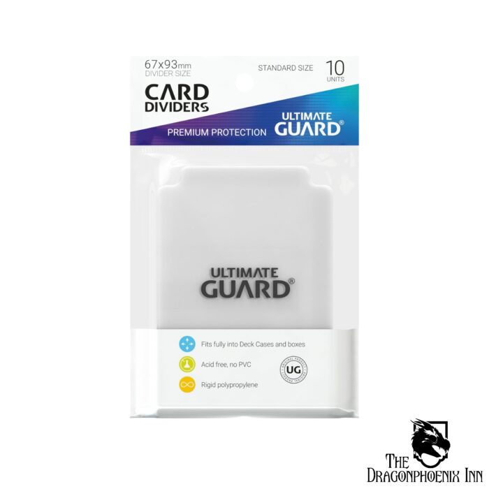 Ultimate Guard Card Dividers Standard Size Transparent (10)