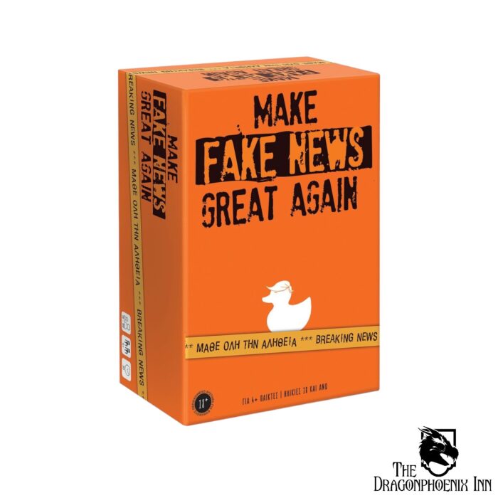 AS Games Επιτραπέζιο Παιχνίδι Make Fake News Great Again Για Ηλικίες 18+ Χρονών Και 4+ Παίκτες