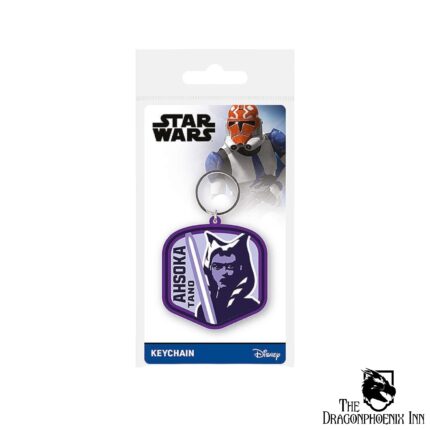 Star Wars Rubber Keychain Ahsoka 6 cm