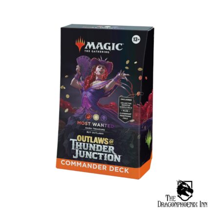 Magic The Gathering Outlaws of Thunder Junction Commander Deck - Most Wanted