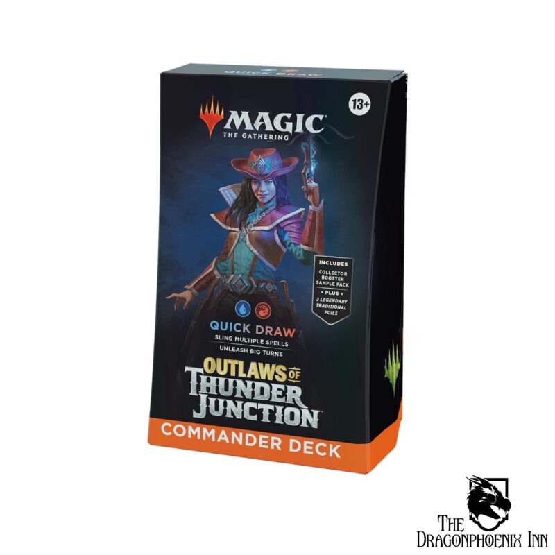 Magic The Gathering Outlaws of Thunder Junction Commander Deck - Quick Draw