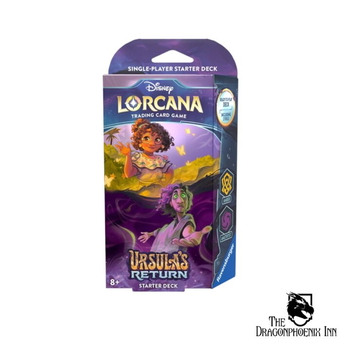 Disney Lorcana TCG Ursula's Return Starter Deck (Amber & Amethyst)