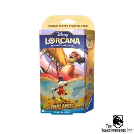 Disney Lorcana TCG Into the Inklands – Ruby and Sapphire Starter Deck