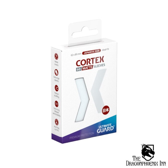 Ultimate Guard Cortex Sleeves Japanese Size Matte Transparent (60)