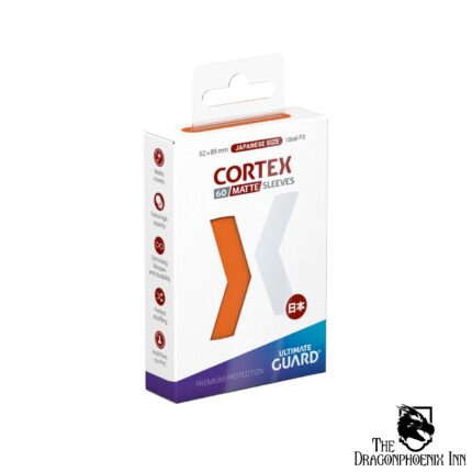 Ultimate Guard Cortex Sleeves Japanese Size Matte Orange (60)