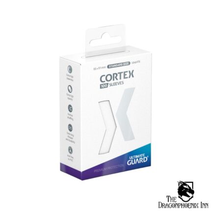 Ultimate Guard Cortex Sleeves Standard Size White (100)