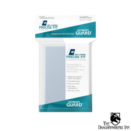 Ultimate Guard Precise-Fit Sleeves Standard Size (100) - Side-Loading