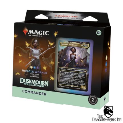 Magic The Gathering Duskmourn: House of Horror Commander Deck - (Miracle Worker)