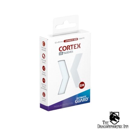 Ultimate Guard Cortex Sleeves Japanese Size (60) - Transparent