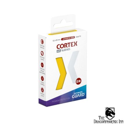 Ultimate Guard Cortex Sleeves Japanese Size (60) - Yellow