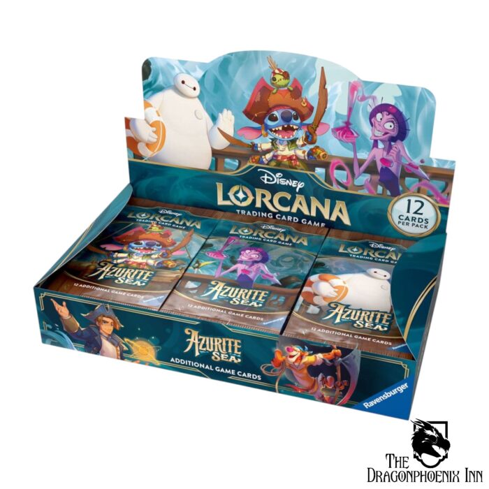 Disney Lorcana TCG Azurite Sea Booster Display (24)