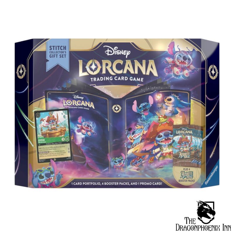 Disney Lorcana TCG Azurite Sea Gift Set Stitch