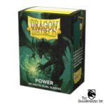 Dragon Shield Dual Matte Sleeves - Metallic Green Power (100 Sleeves)